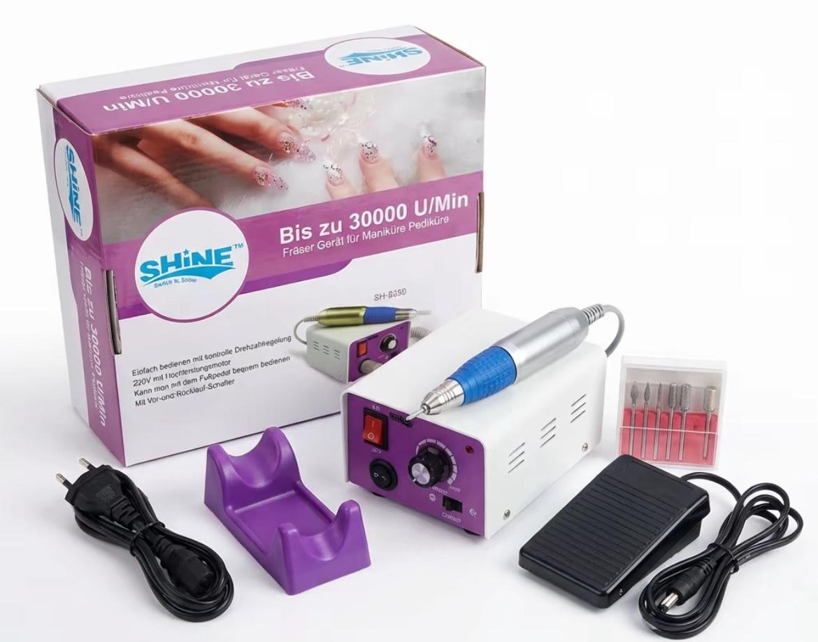 Torno Eléctrico Profesional para Manicura y Pedicura 30.000 RPM