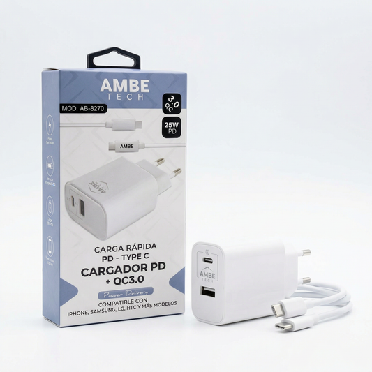 Cargador Rapido 25W