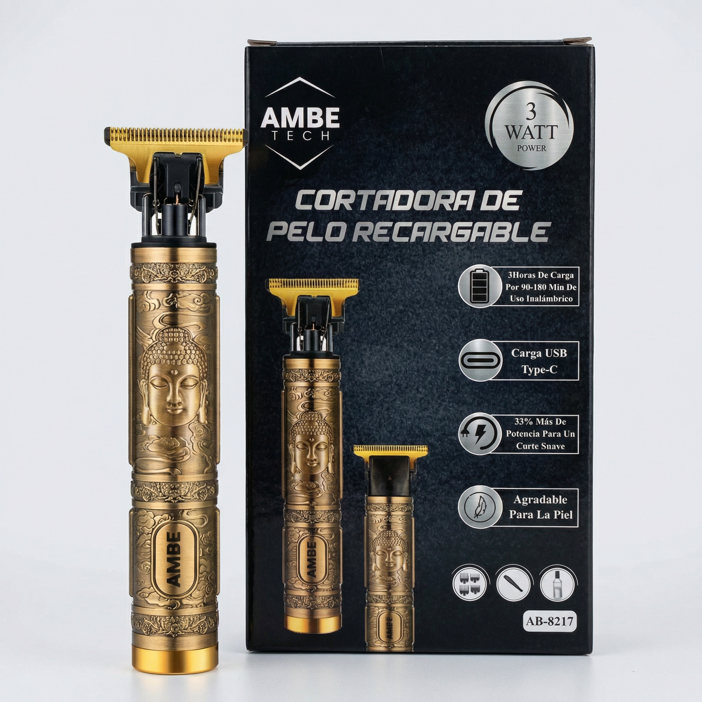 Cortadora de Pelo Profesional Recargable