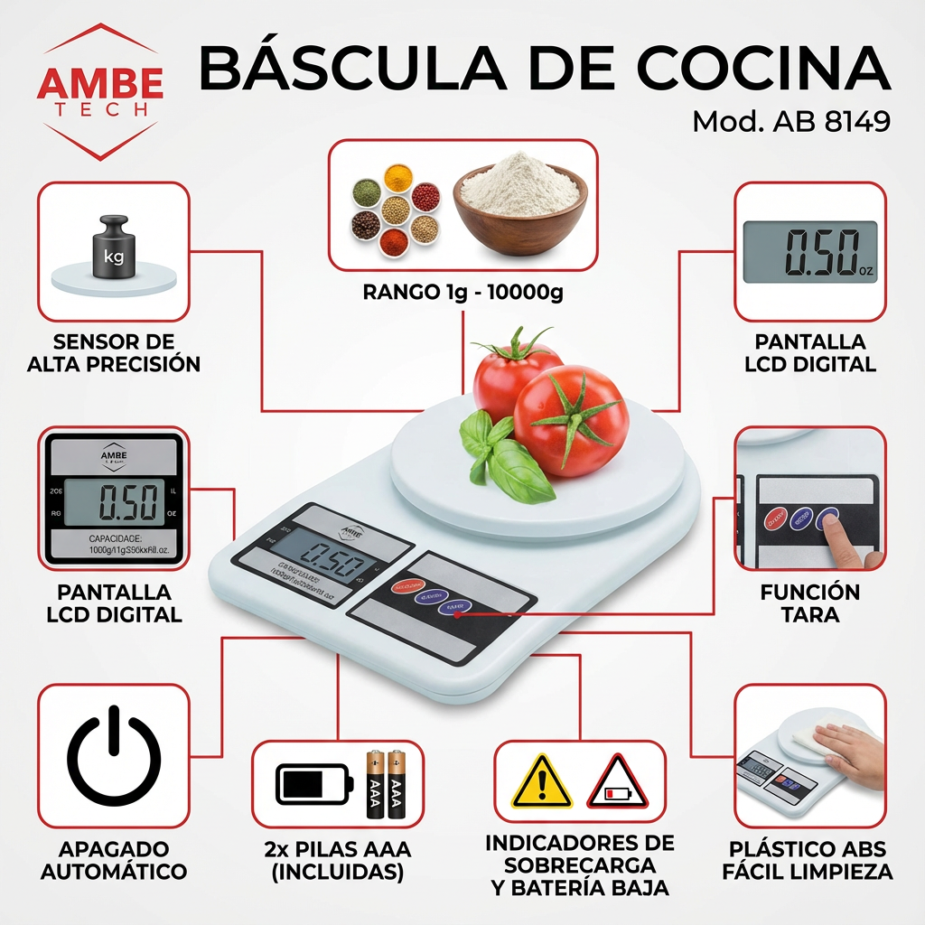 Bascula de Cocina