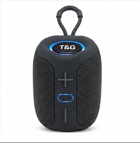 Portable Waterproof Wireless Bluetooth Speaker with TWS Pairing – Rechargeable Splashproof Outdoor Speaker, TF Card & FM Radio Support