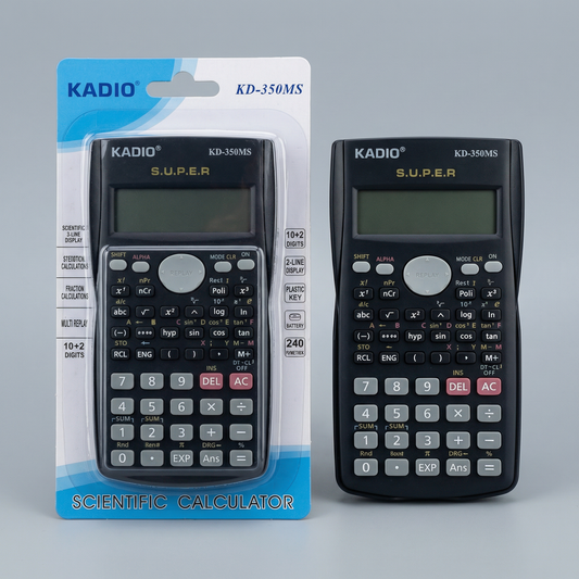 Scientific Calculator with 240 Functions – 2 Line Display Math Calculator for School, College and Engineering Calculations